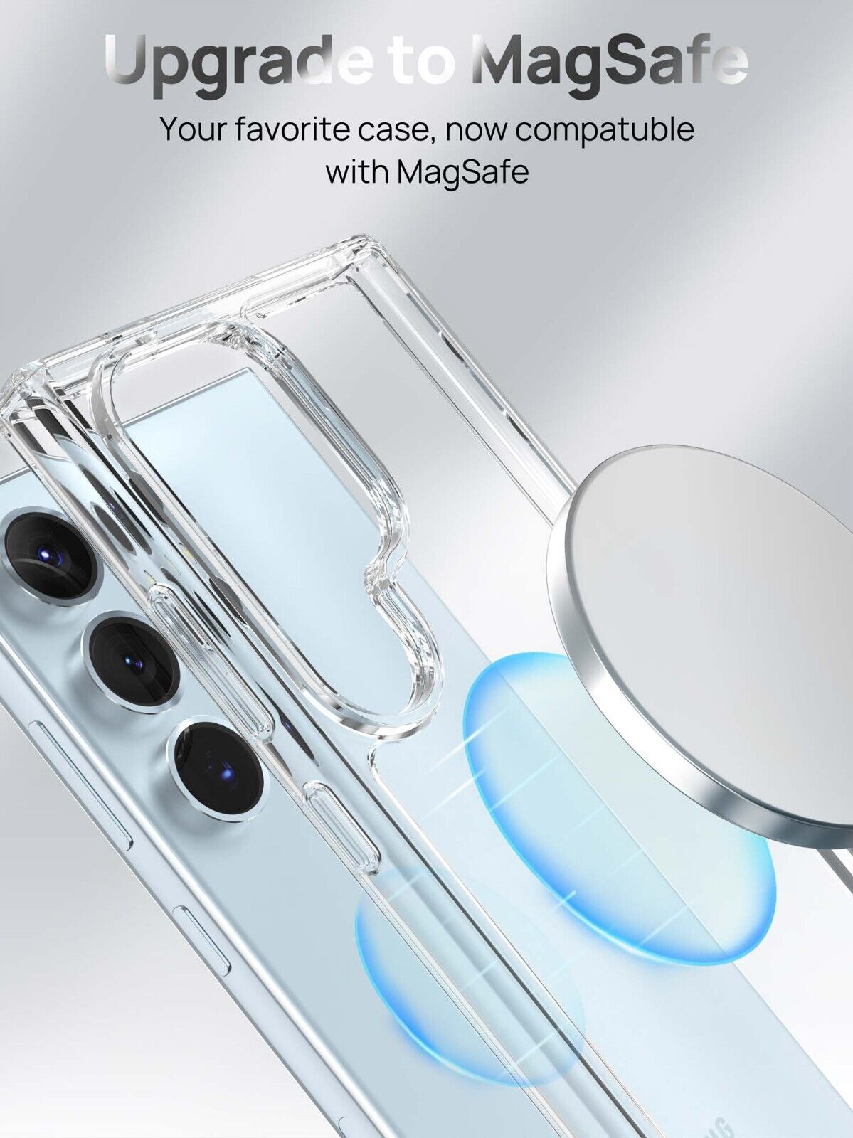 For Galaxy S24 Plus Ultra 5G Case Shockproof Clear Slim Cover