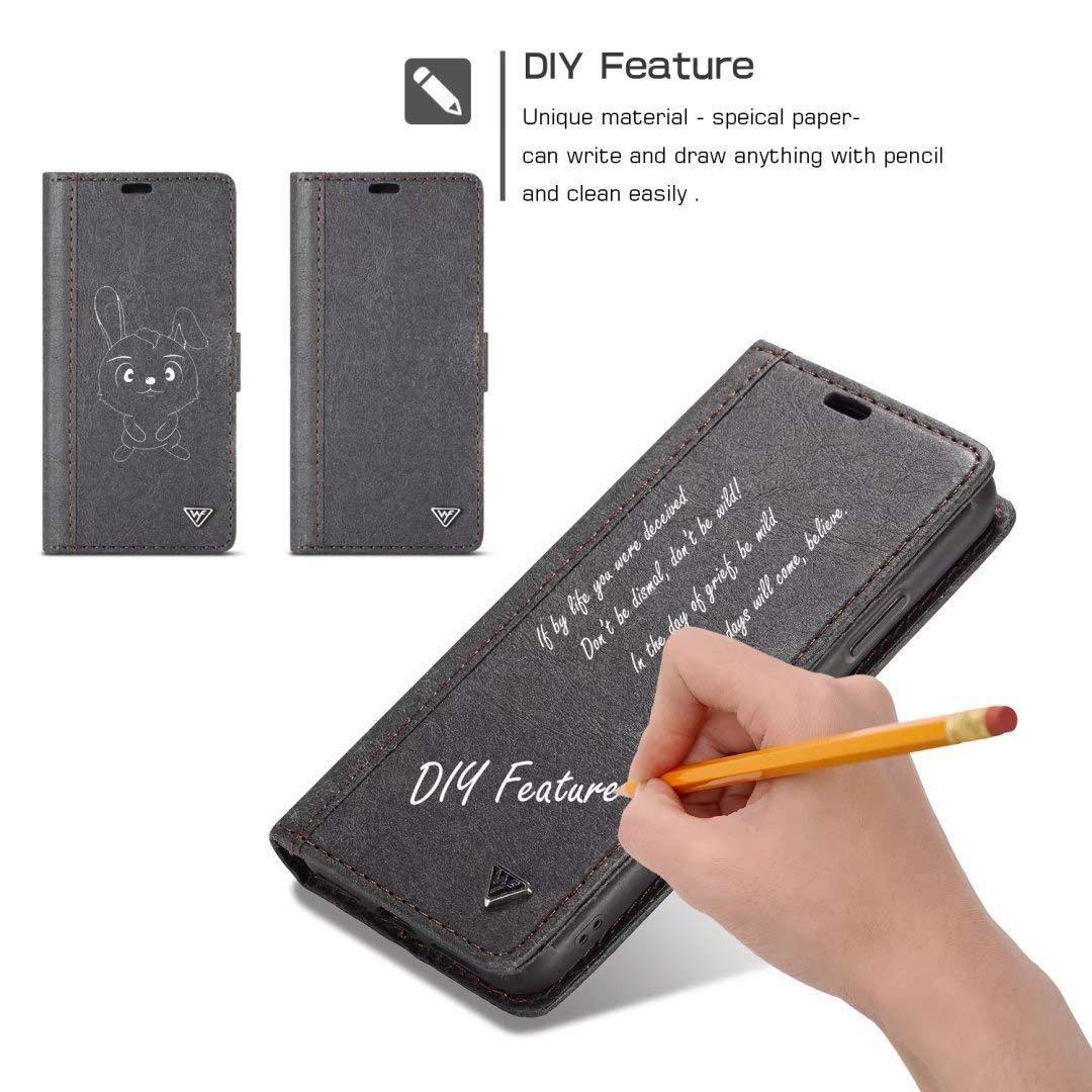 iPhone 11 Pro Max 6.5" Luxury Magnetic Leather Removable Wallet Case