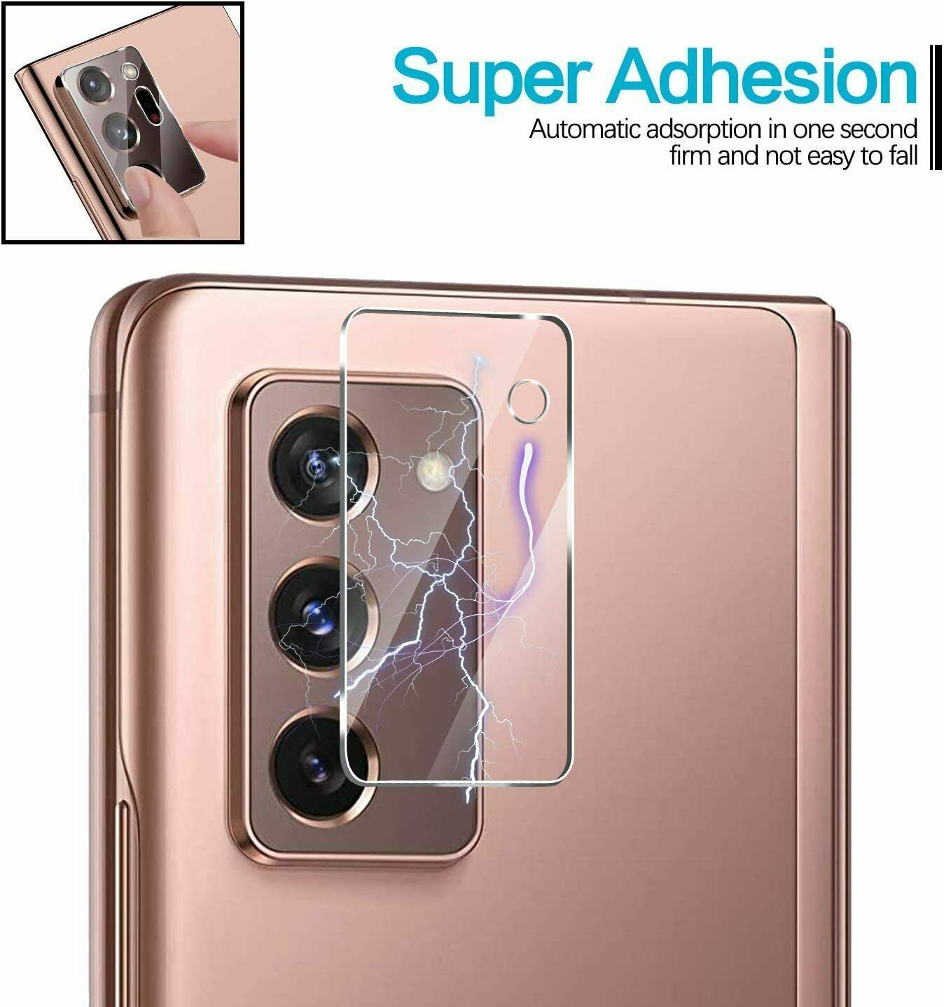 For Galaxy Z Fold 2 5G / Z Flip 5G/ Z Flip Back Camera Lens Tempered Glass Screen Protector
