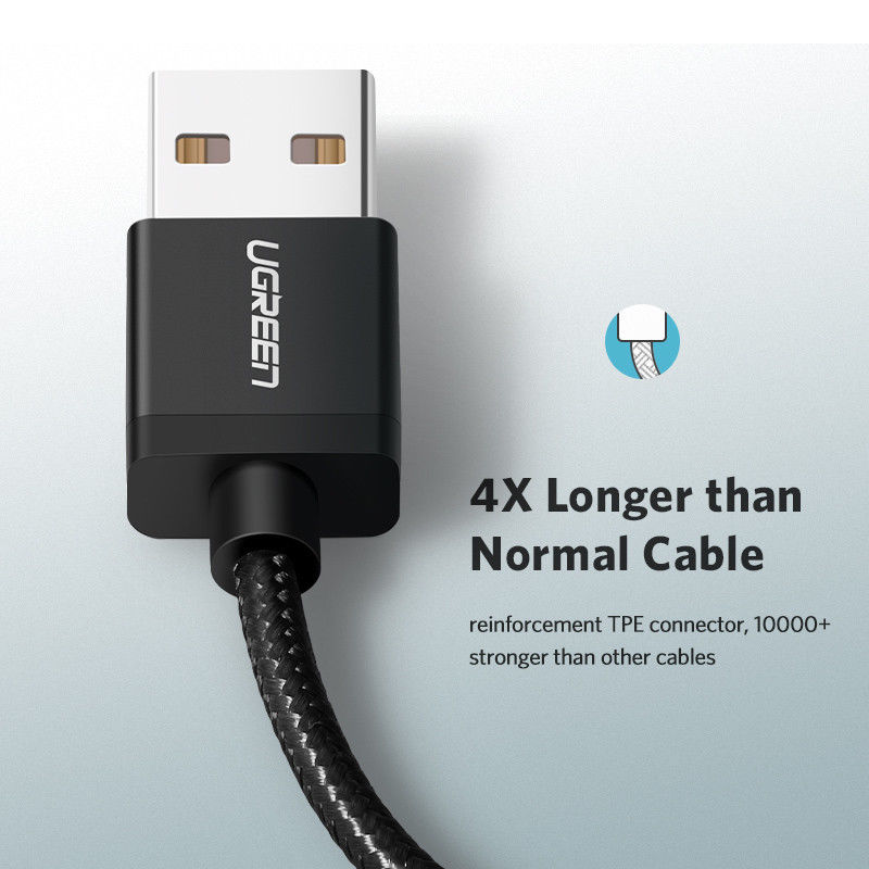 2 in 1 Lightning Charger Data Sync Cable with Micro USB for Android APPLE Device