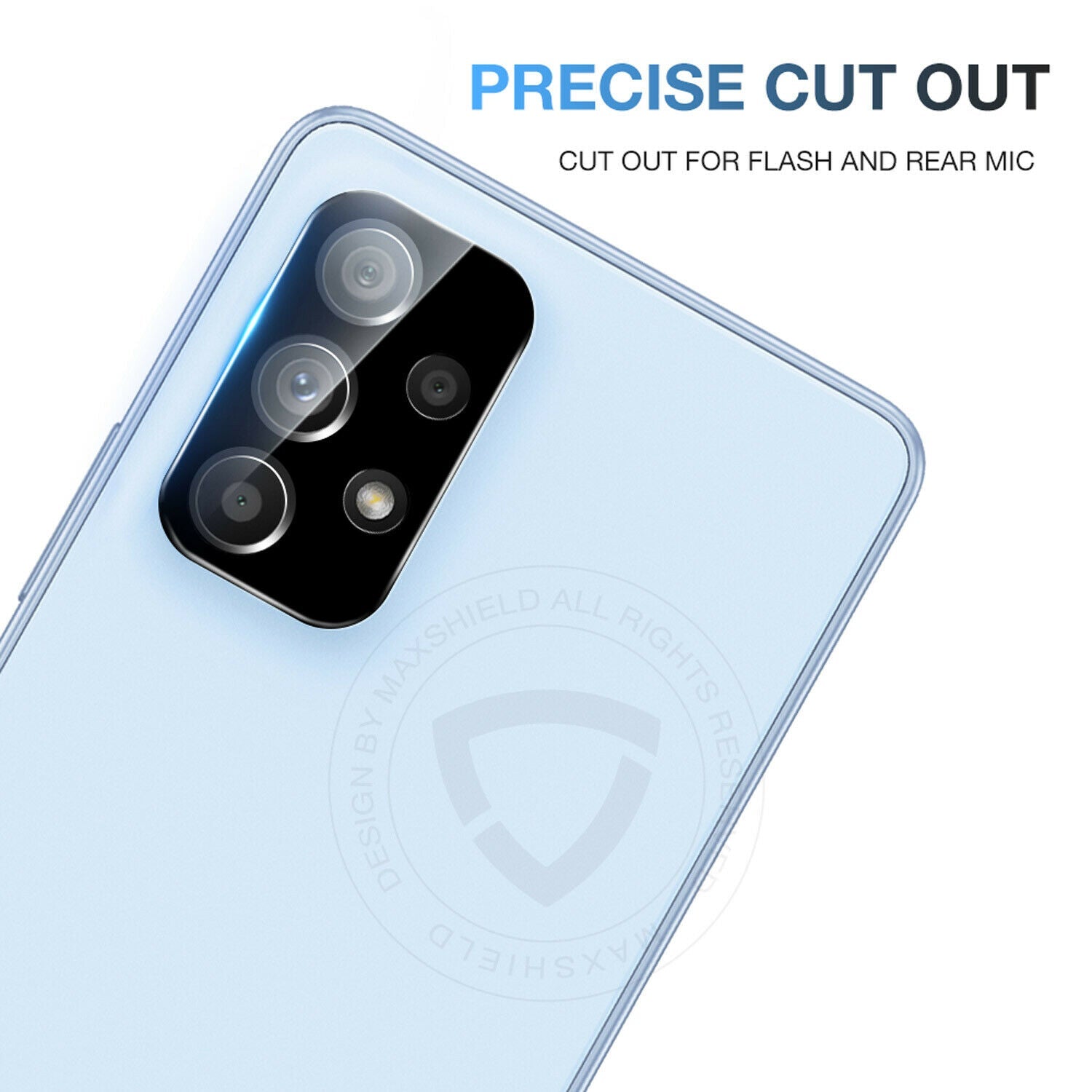 For Samsung Galaxy A53 5G Tempered Glass Full Cover Lens Camera Screen Protector