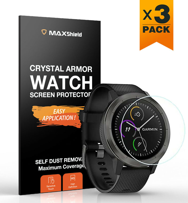 For Garmin Vivoactive 3 Sports Vivomove HR Tempered Glass Screen Protector