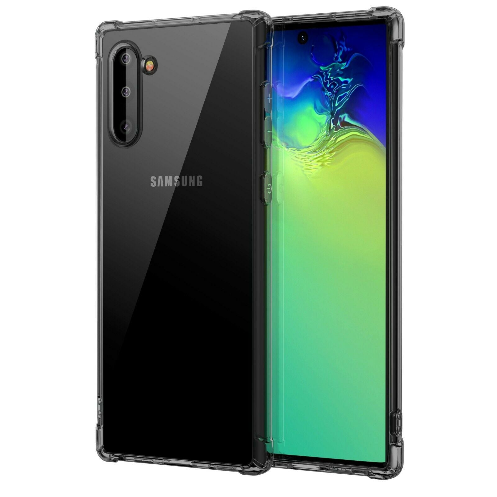 Samsung Galaxy Note 10 Case Clear Heavy Duty Shockproof Slim Cover