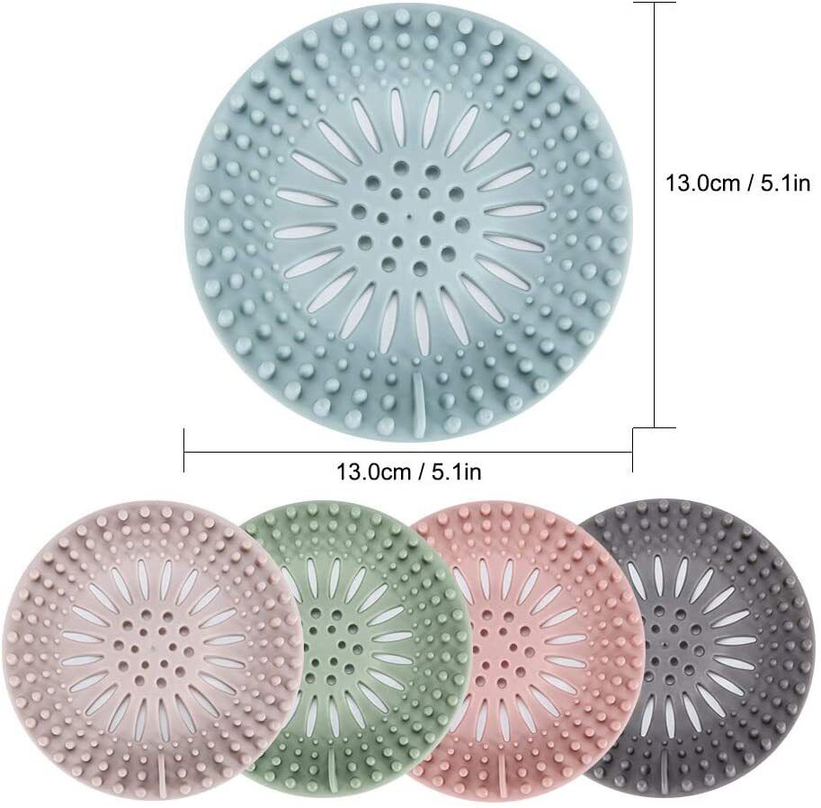 Hair Catcher Bath Stopper New Bathroom Drain Sink Strainer Filter Shower Covers