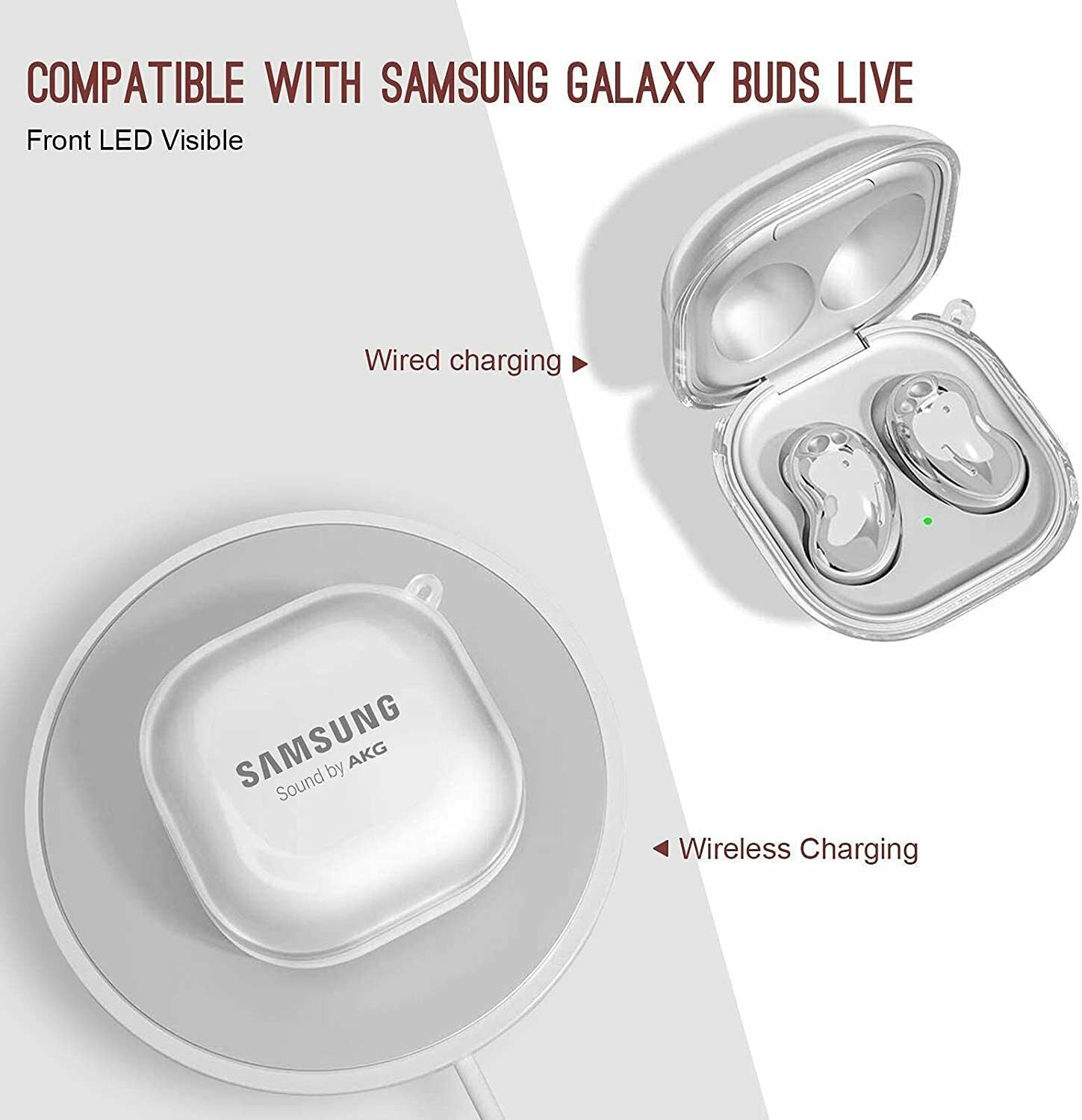 For Samsung Galaxy Buds 2 Pro 2022 Earbuds Earphone Clear Protective Cover Case