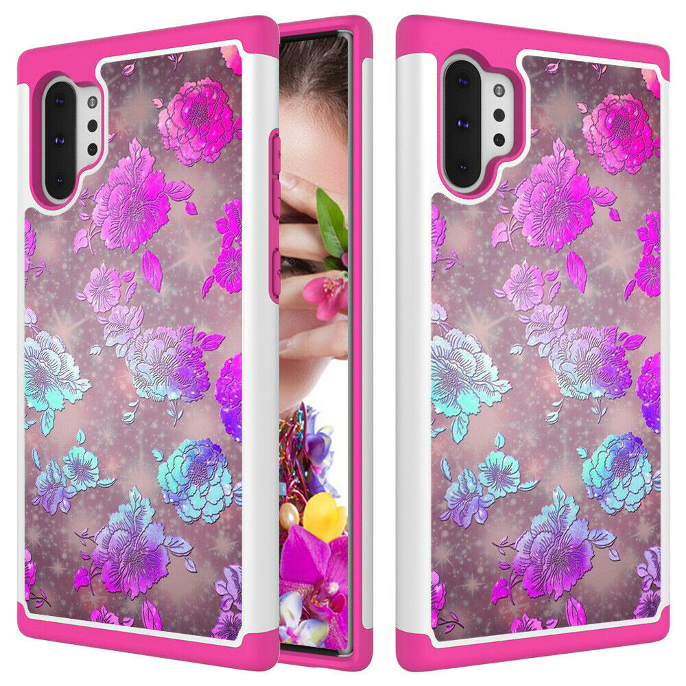 Samsung Galaxy Note 10 Plus Case Shockproof Hybrid Rubber Bumper Cover