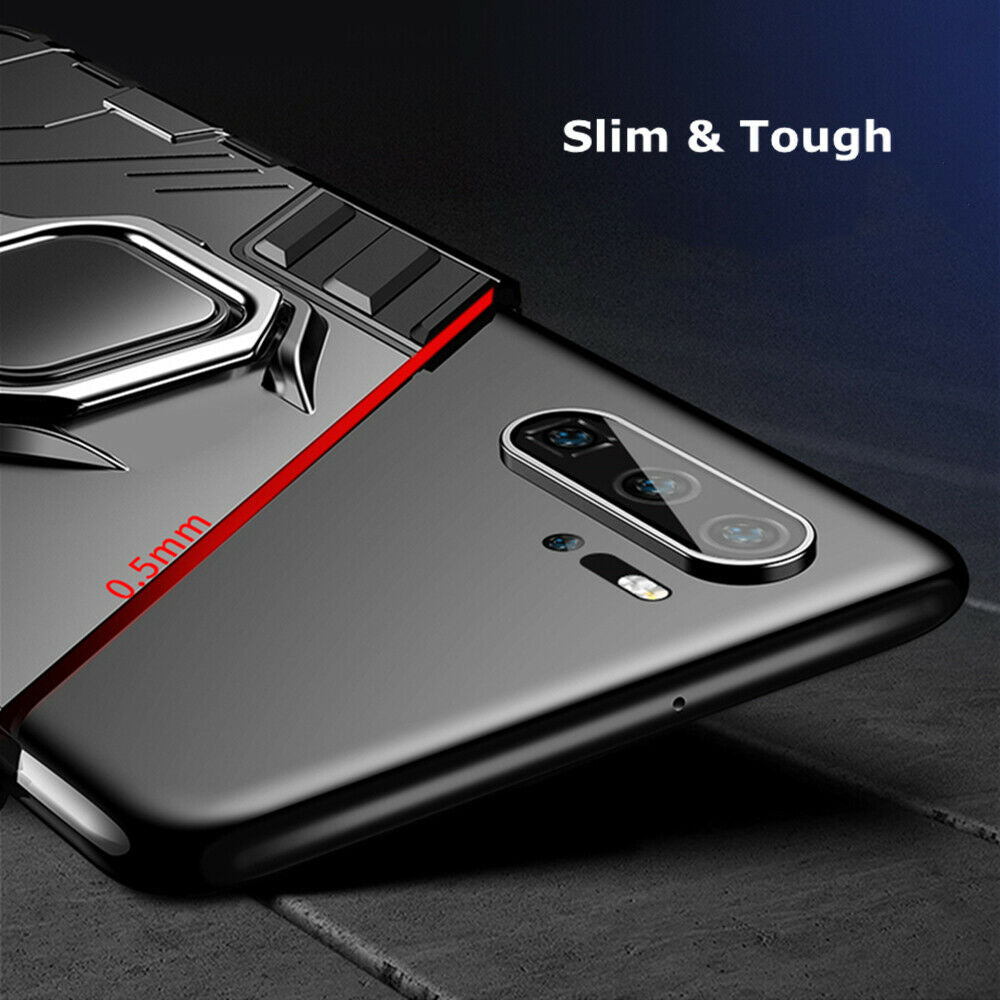 For Samsung Note 10 Plus 5G Case Hybrid Magnetic Armor Ring Holder Heavy Duty Cover