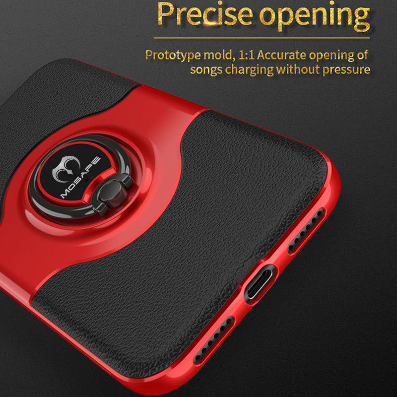 iPhone XR Ring Magnetic Shockproof Hybrid TPU Bumper Case