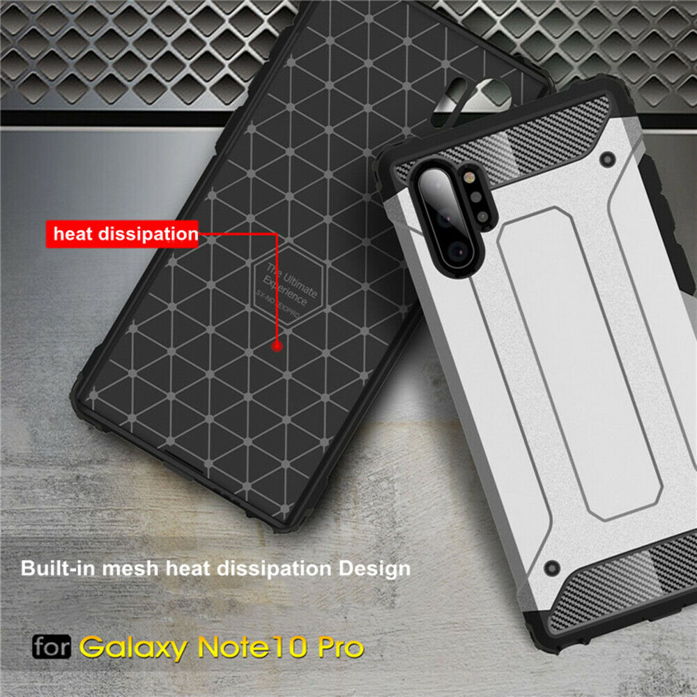 For Samsung Galaxy Note 10 Case Heavy Duty Hybrid Shockproof Cover