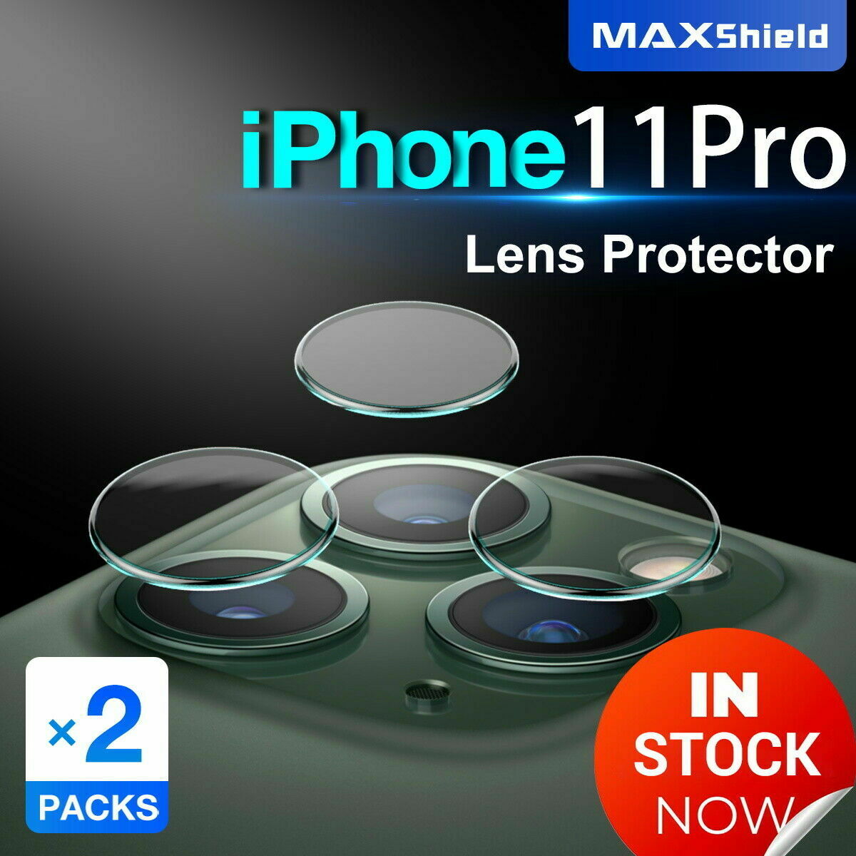 [2 Packs]For iPhone 14 Series Camera Lens Tempered Glass Screen Protector