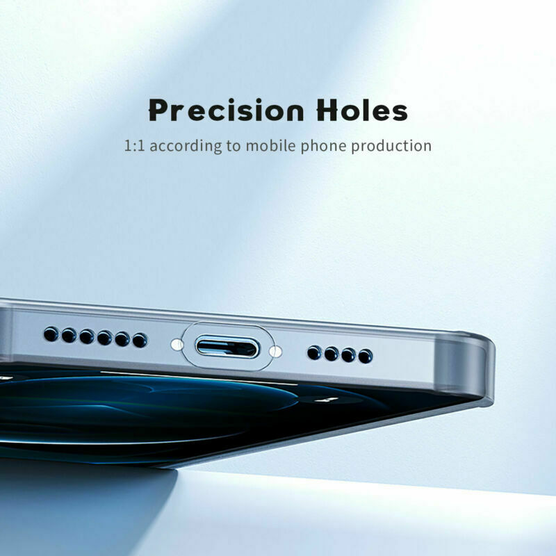 For iPhone 14 Series Case Thin Matte Ultra Slim Shockproof Clear Cover