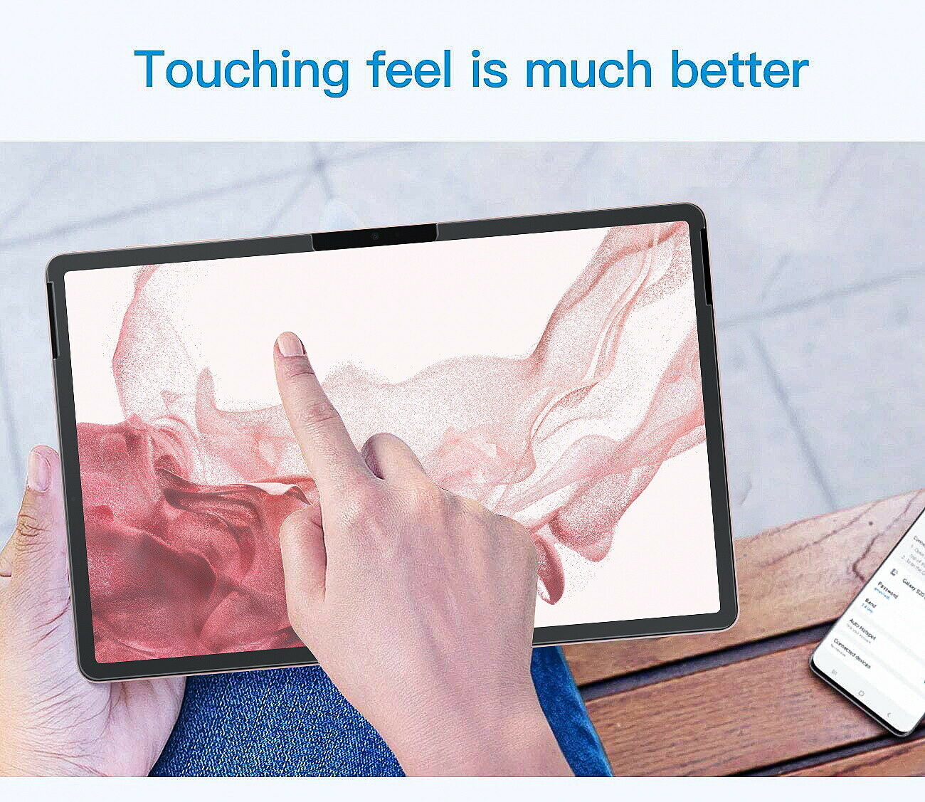 2X For Galaxy Tab S8 S7 Plus Ultra Full Cover Screen Protector Clear Matte Film