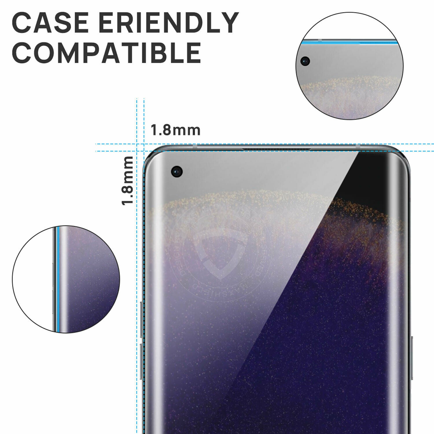 For OPPO Find X5 Pro Privacy Anti-Spy Full Cover Screen Protector Hydrogel Film