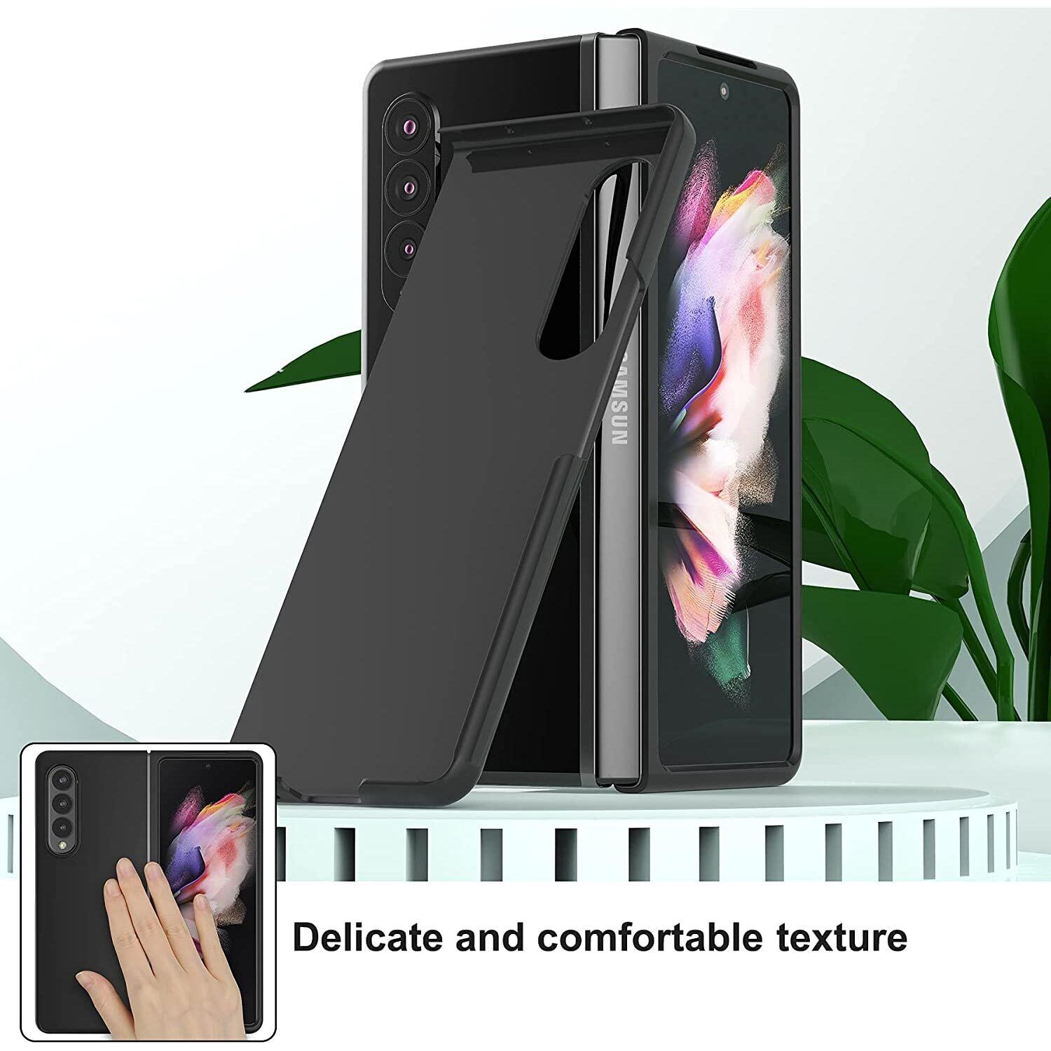 MAXSHIELD For Samsung Galaxy Z Fold 4 5G Case Heavy Duty Shockproof Cover