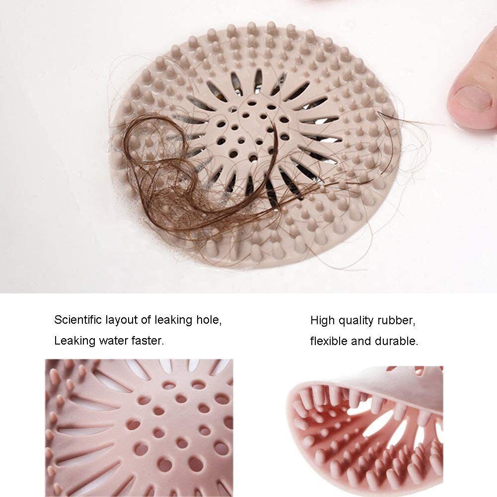 Hair Catcher Bath Stopper New Bathroom Drain Sink Strainer Filter Shower Covers