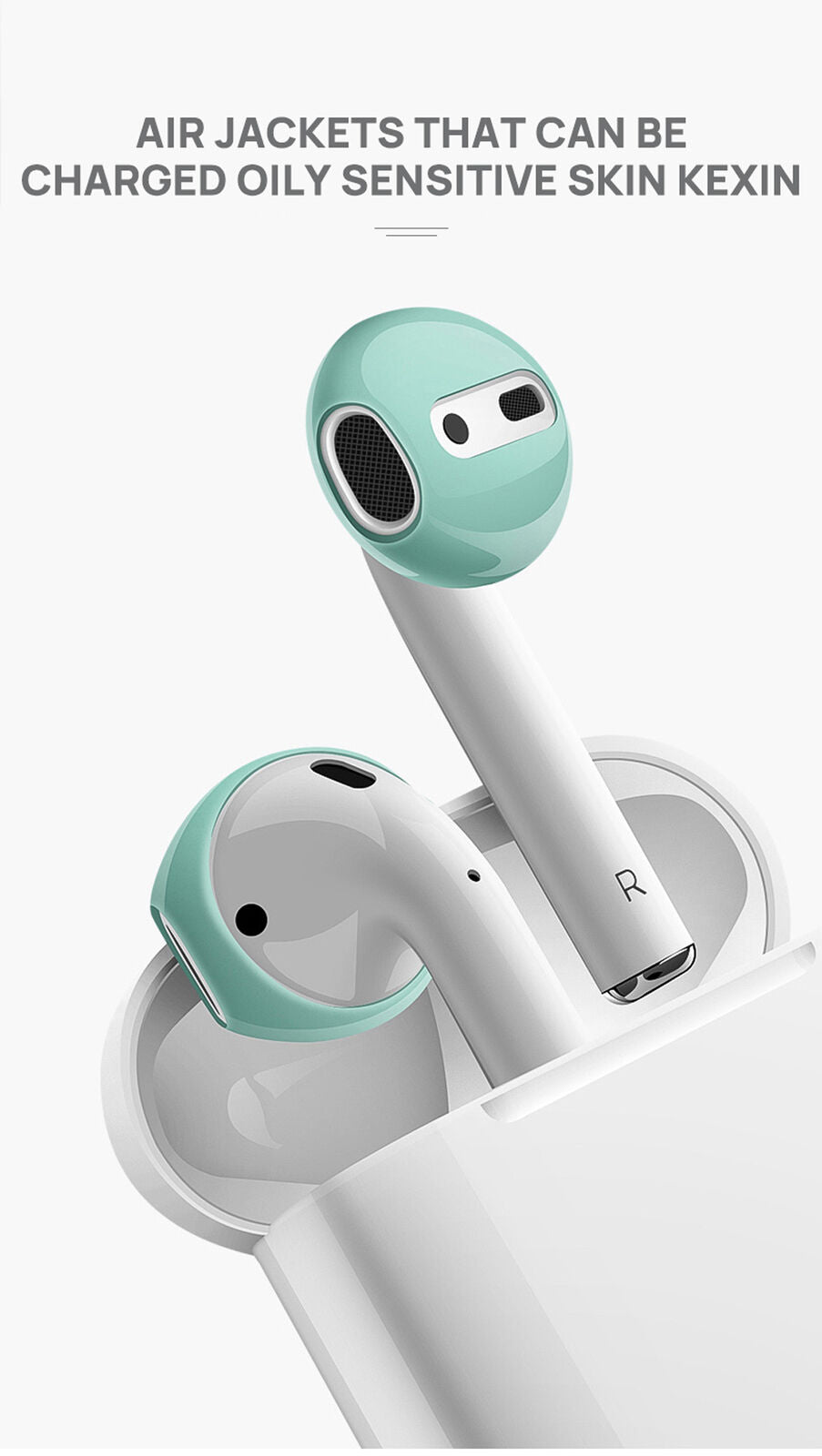 1 Pair For Apple Airpods Pro 3 Case Earpod Cover Ear Hook Earbuds Ear Tips silicone