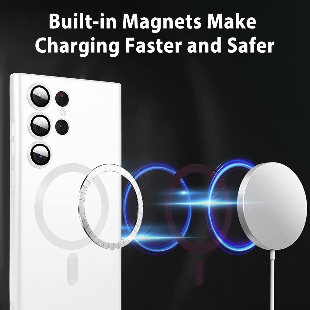 For Samsung Galaxy S24 Plus Ultra 5G Shockproof Mag Safe Case Cover