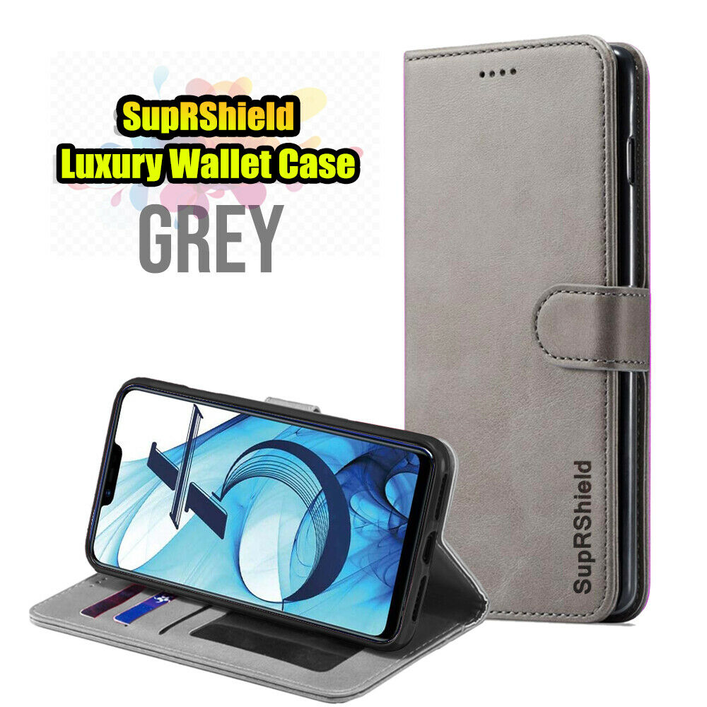 Leather Wallet Case Cover For Oppo AX5S