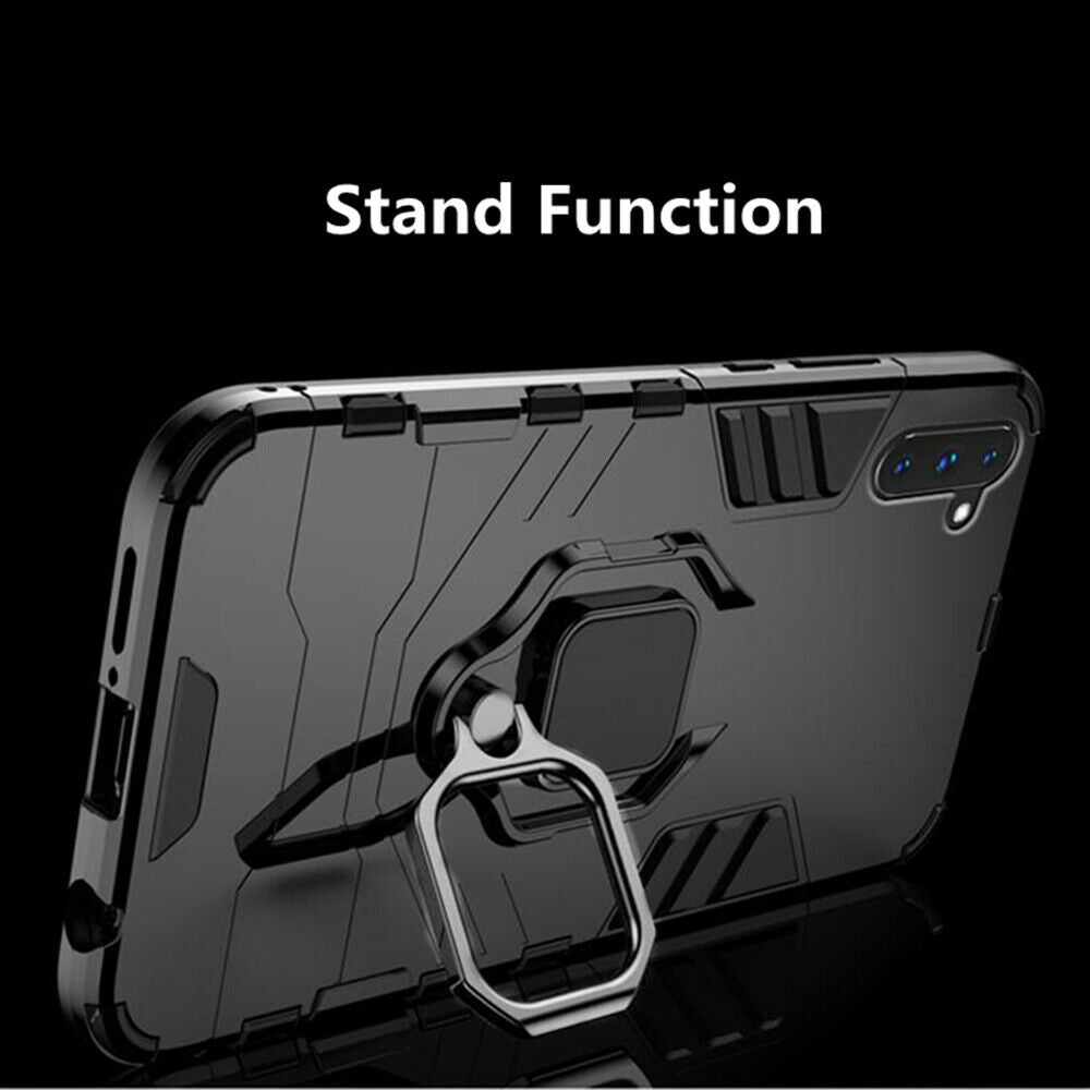 For Samsung Note 10 Plus 5G Case Hybrid Magnetic Armor Ring Holder Heavy Duty Cover