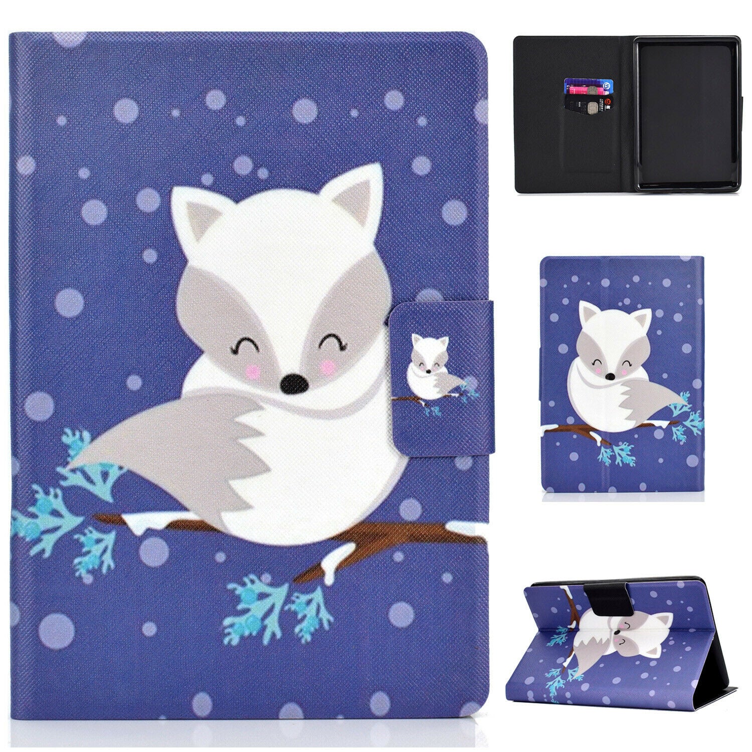 Leather Case For All-New Kindle 2019 10th Gen 6" Card Slot Magnetic Stand Cover