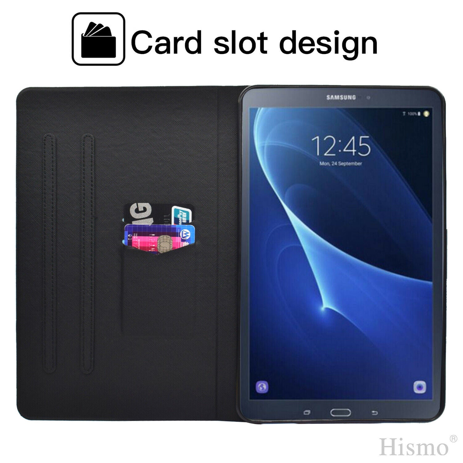 For Samsung Tab A 10.1" 2019 SM-T510 T515 Tablet Case Smart Magnet Leather Cover-19 Patterns