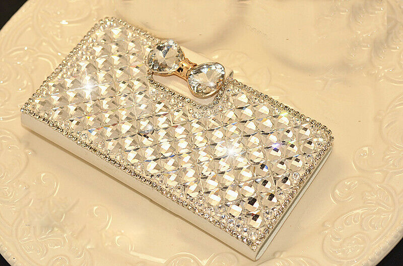 Samsung Note10 Plus Bling Crystal Diamond Leather Flip Stand wallet Case