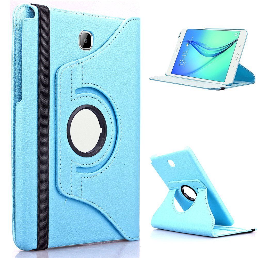 Rotate Leather Folding Case Cover for Samsung Galaxy Tab A 8.0" inch T350 T355