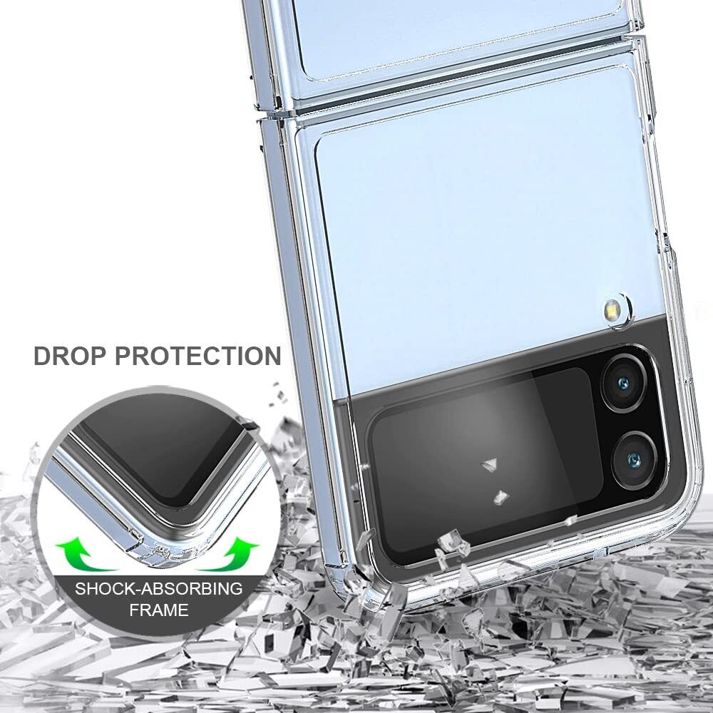 [Full SET] For Samsung Galaxy Z Flip 4 3 5G Case Shockproof Cover Screen Lens Protector