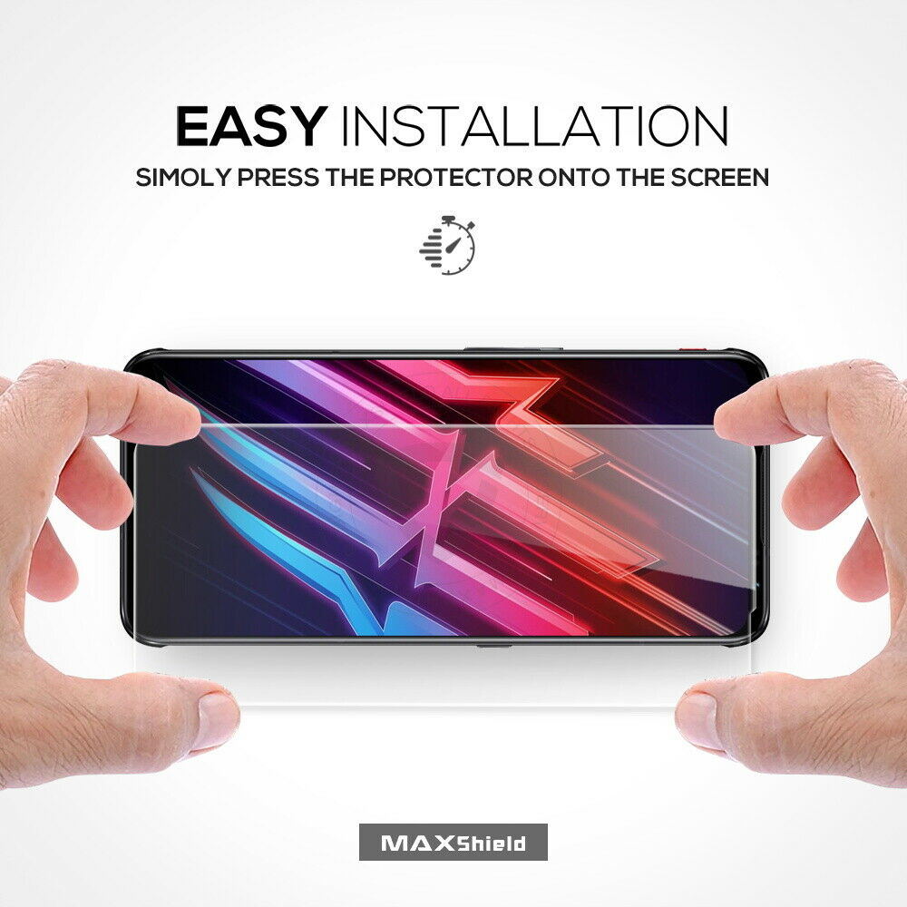 For ZTE Red Magic 6 Pro 5G Full Cover Tempered Glass Lens Camera Screen Protector