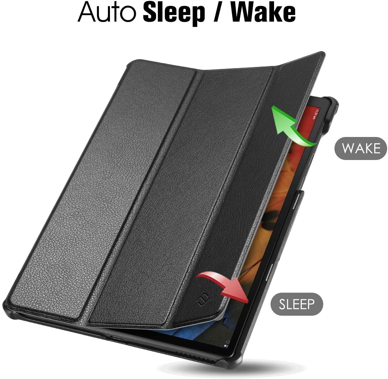 For Lenovo Tab Case Magnetic Leather Folio Cover