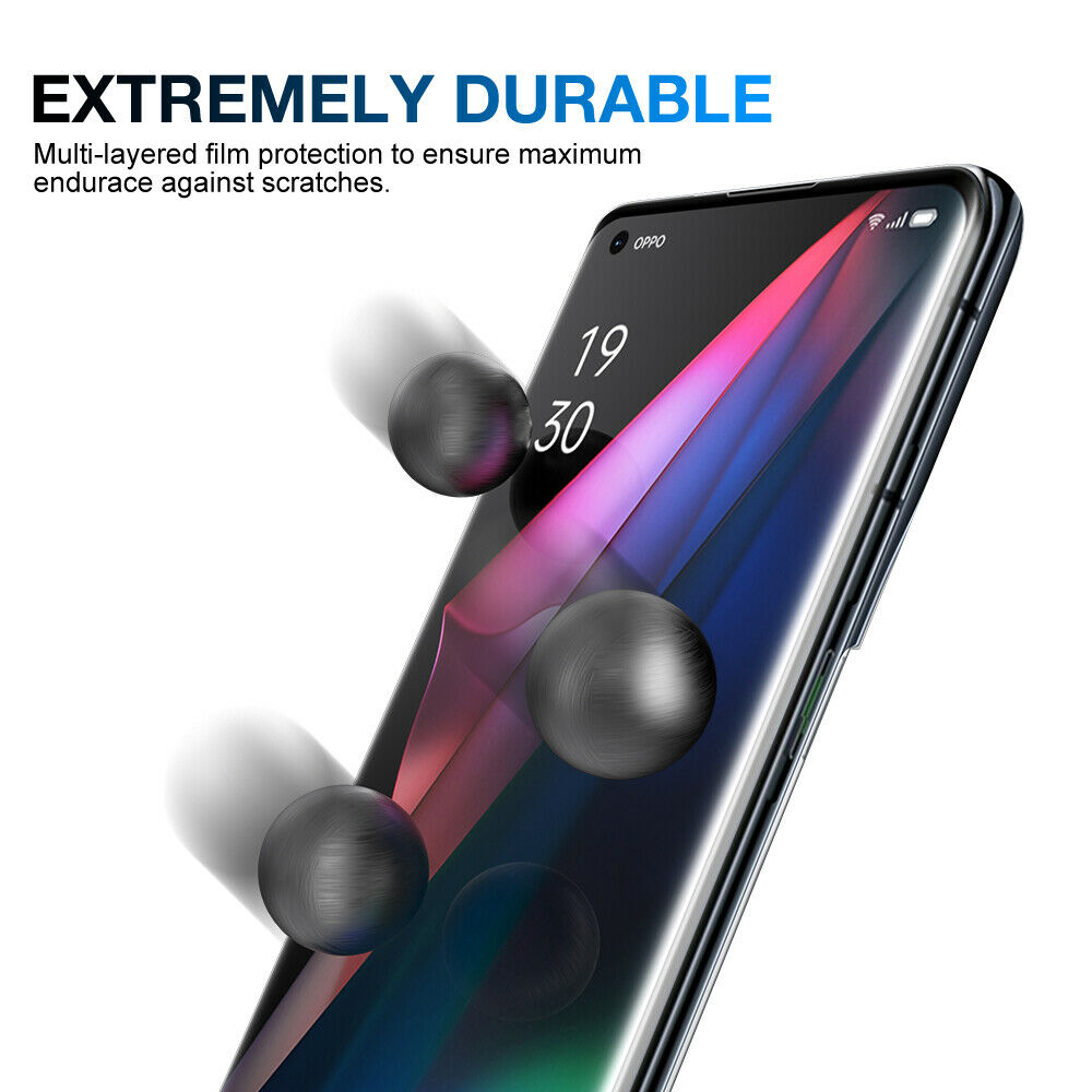 2x For OPPO FIND X5 X3 X2 Pro HYDROGEL FLEX Case Friendly Screen Protector Cover