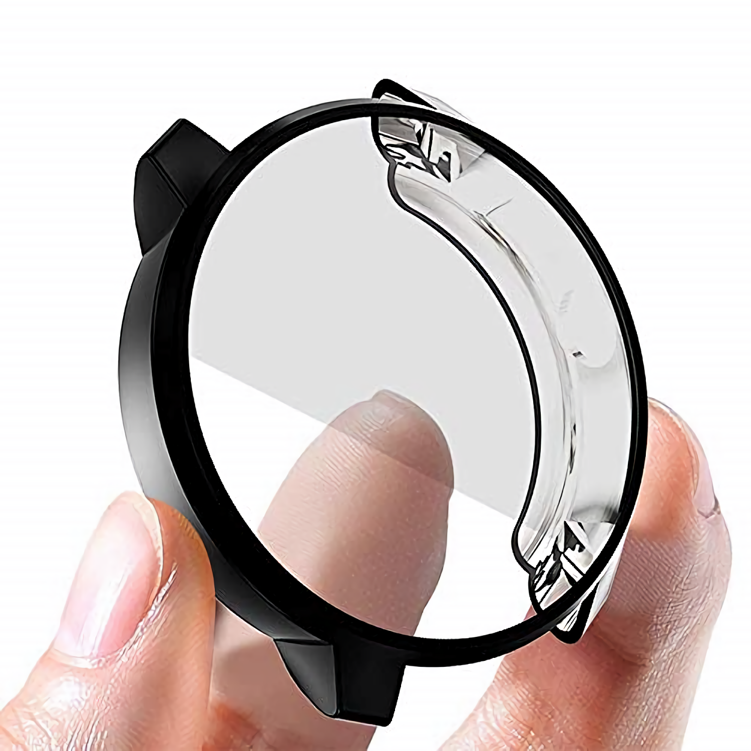 For Garmin Vivoactive 3 Music Shockproof Clear Case Full Cover Screen Protector