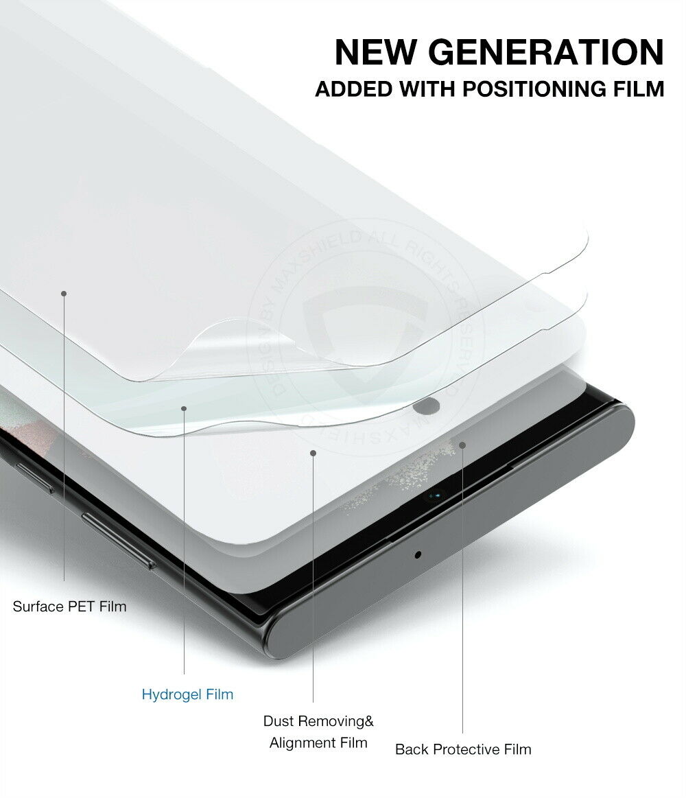 For Samsung Galaxy S22 Plus Ultra 5G Back Screen Protector Skin Clear Matte Film