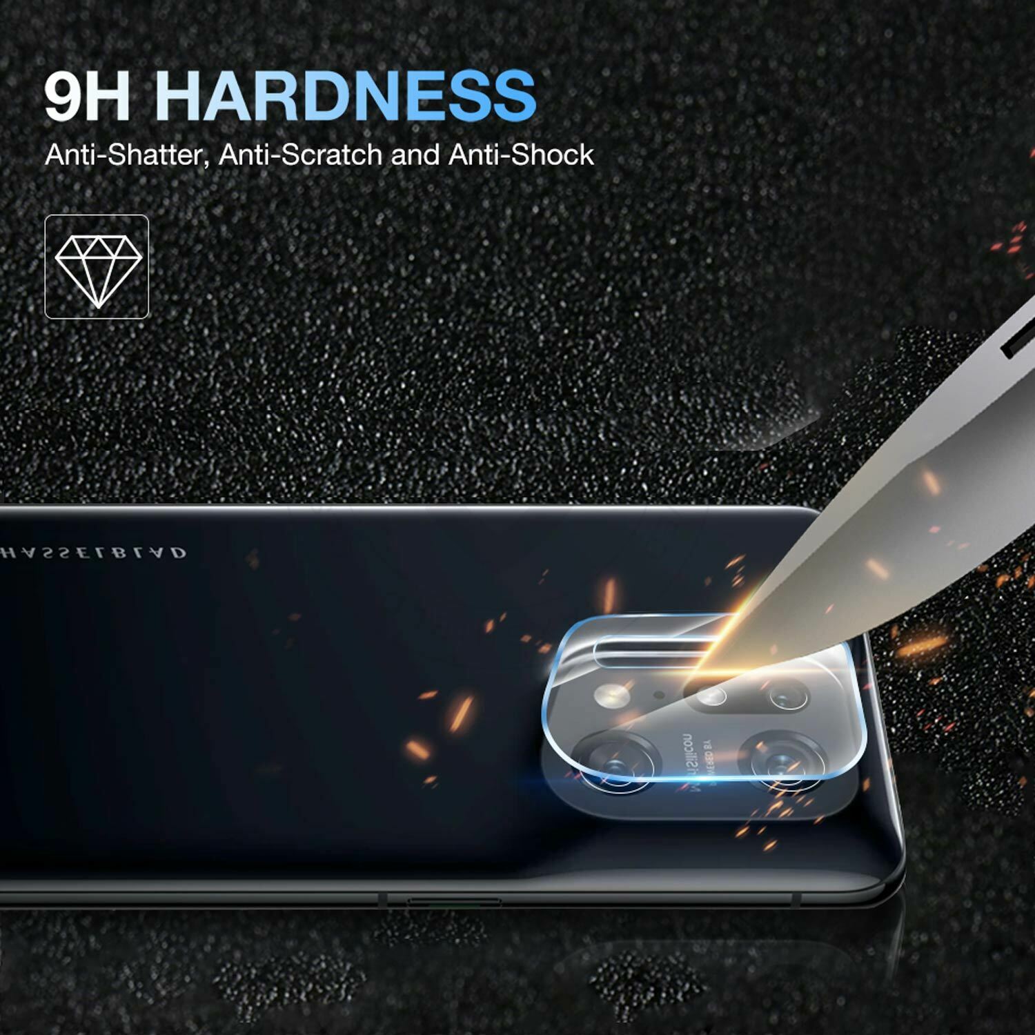 For Oppo Find X5 Pro Lite Full Cover Tempered Glass Lens Camera Screen Protector