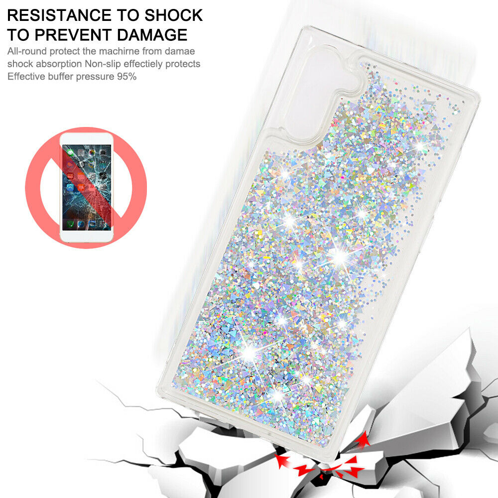 For Samsung Note 10 Case TPU Soft Quicksand Rubber Gel Cover