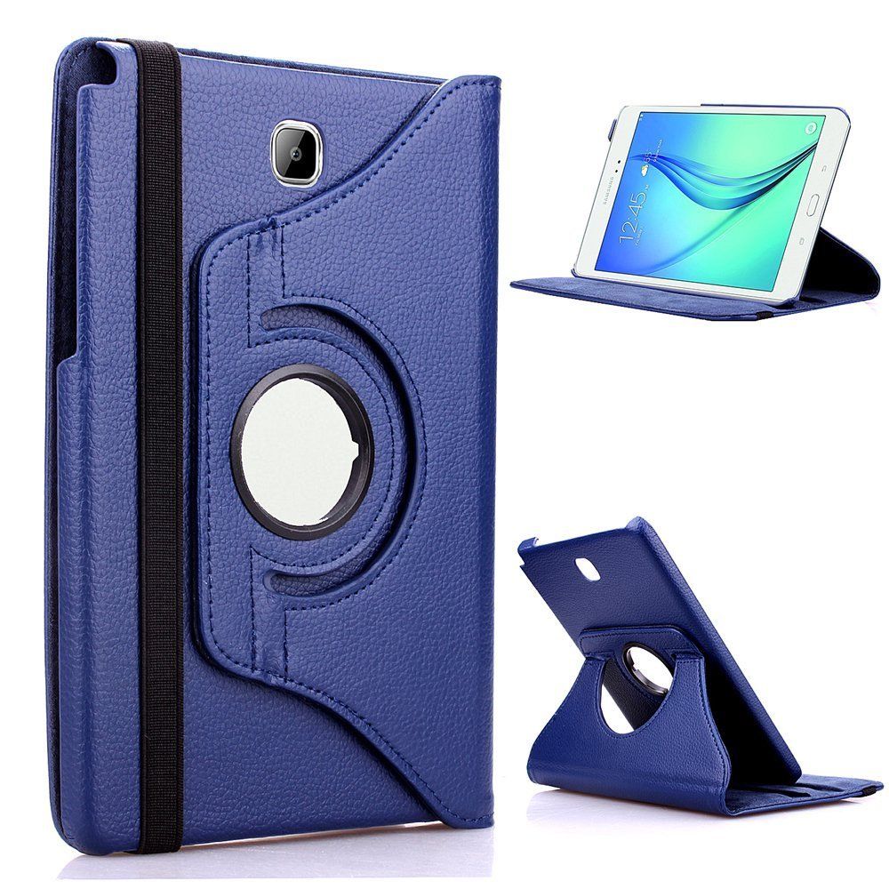 Rotate Leather Folding Case Cover for Samsung Galaxy Tab A 8.0" inch T350 T355