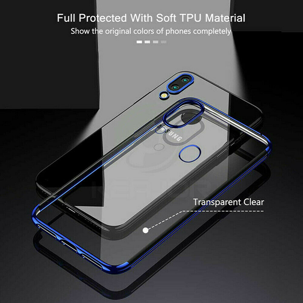 For Samsung Galaxy Note 10 Pro Case Note 10 Clear Slim Palting Soft Rubber Cover