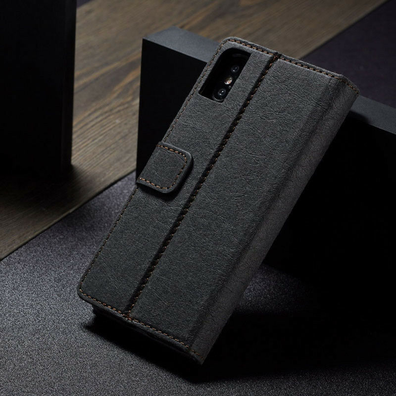 iPhone XR Luxury Magnetic Leather Removable Wallet Case