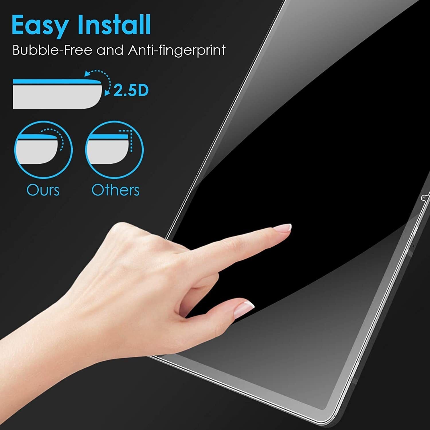 For Lenovo Tab P11 Pro 11 11.5 inch Full Cover Tempered Glass Screen Protector