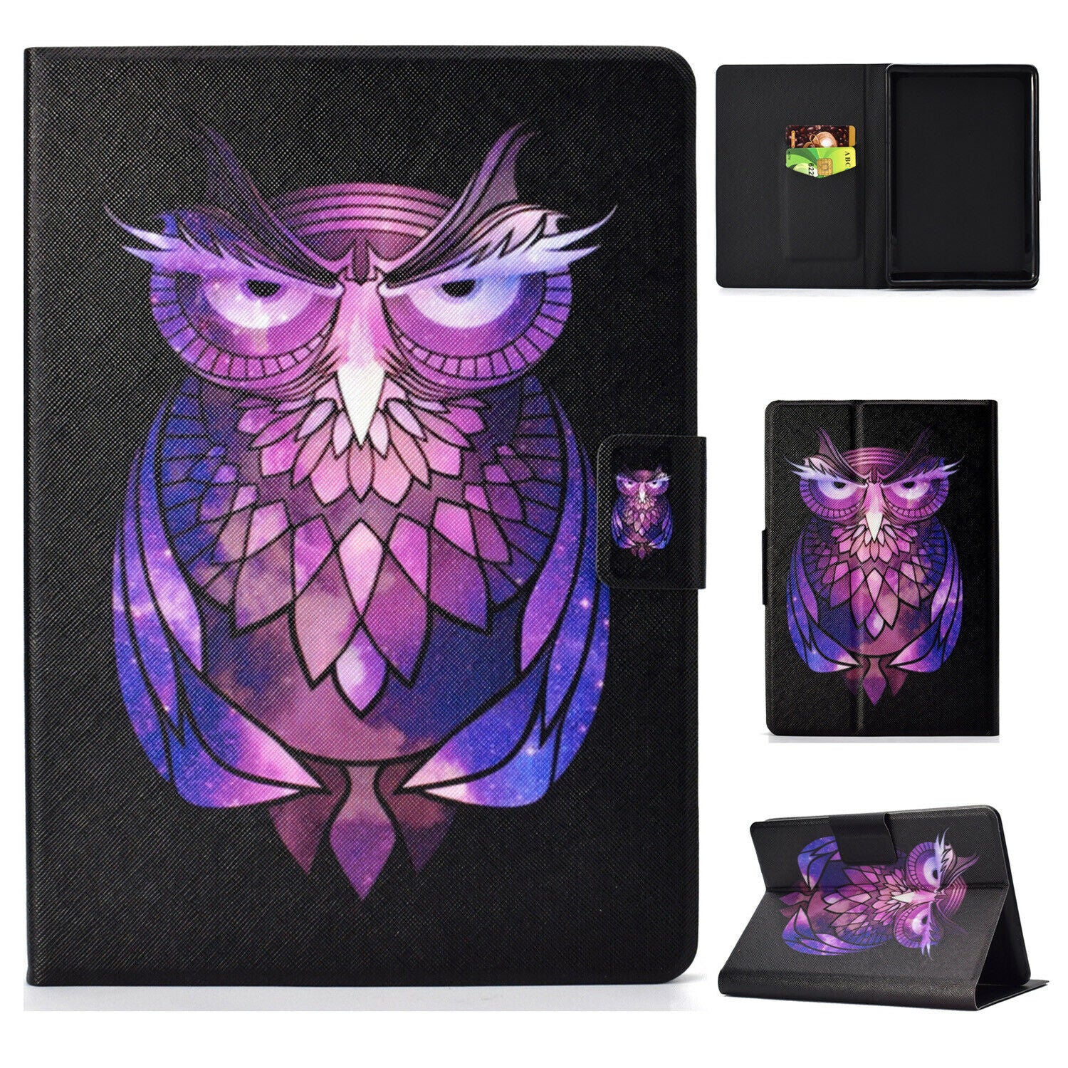 Leather Case For All-New Kindle 2019 10th Gen 6" Card Slot Magnetic Stand Cover