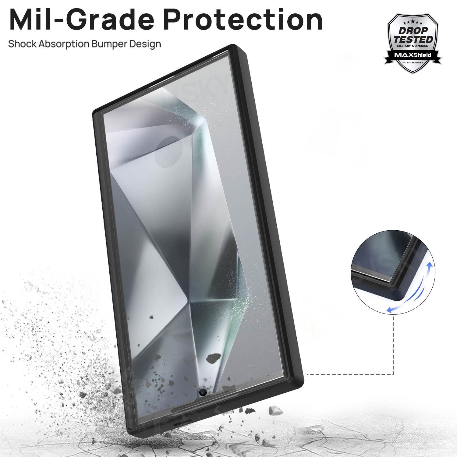 For Galaxy S24 Plus Ultra Shockproof Rugged 360 Full Body Case Cover