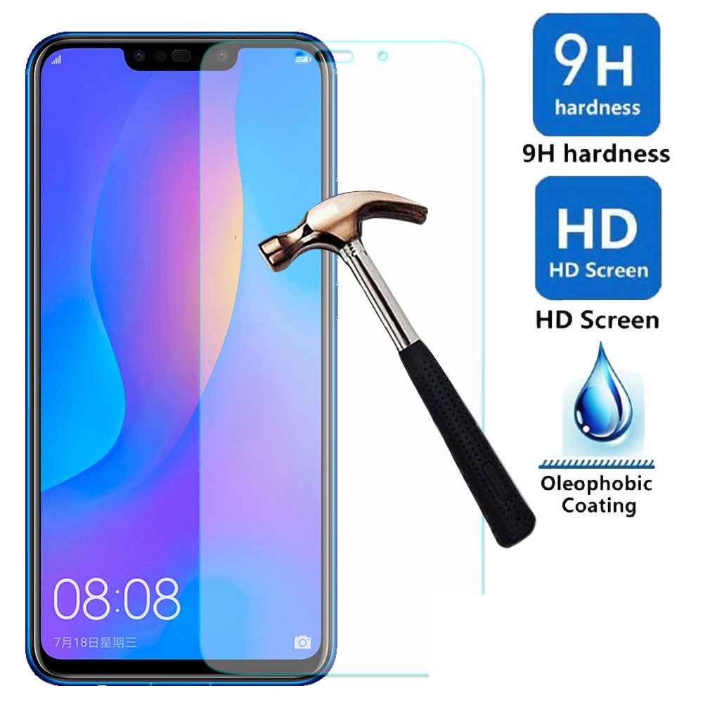 360° Full Tough Cover Shockproof Heavy Duty Bumper Armor Case For Huawei Nova 3i-Silver Black