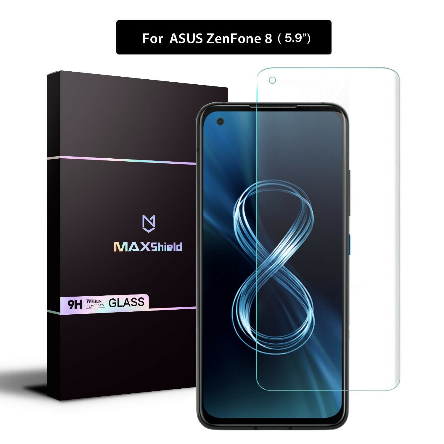 For Asus ZenFone 8 Flip Phone Tempered Glass Lens Screen Protector