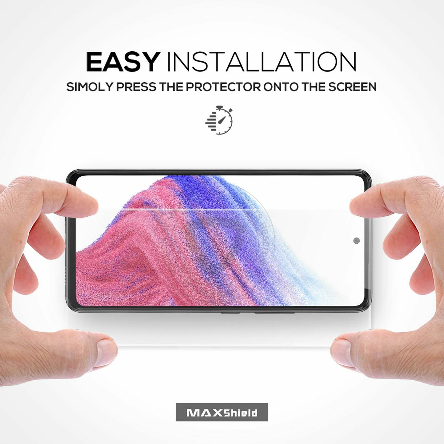 For Samsung Galaxy A53 5G Tempered Glass Full Cover Lens Camera Screen Protector