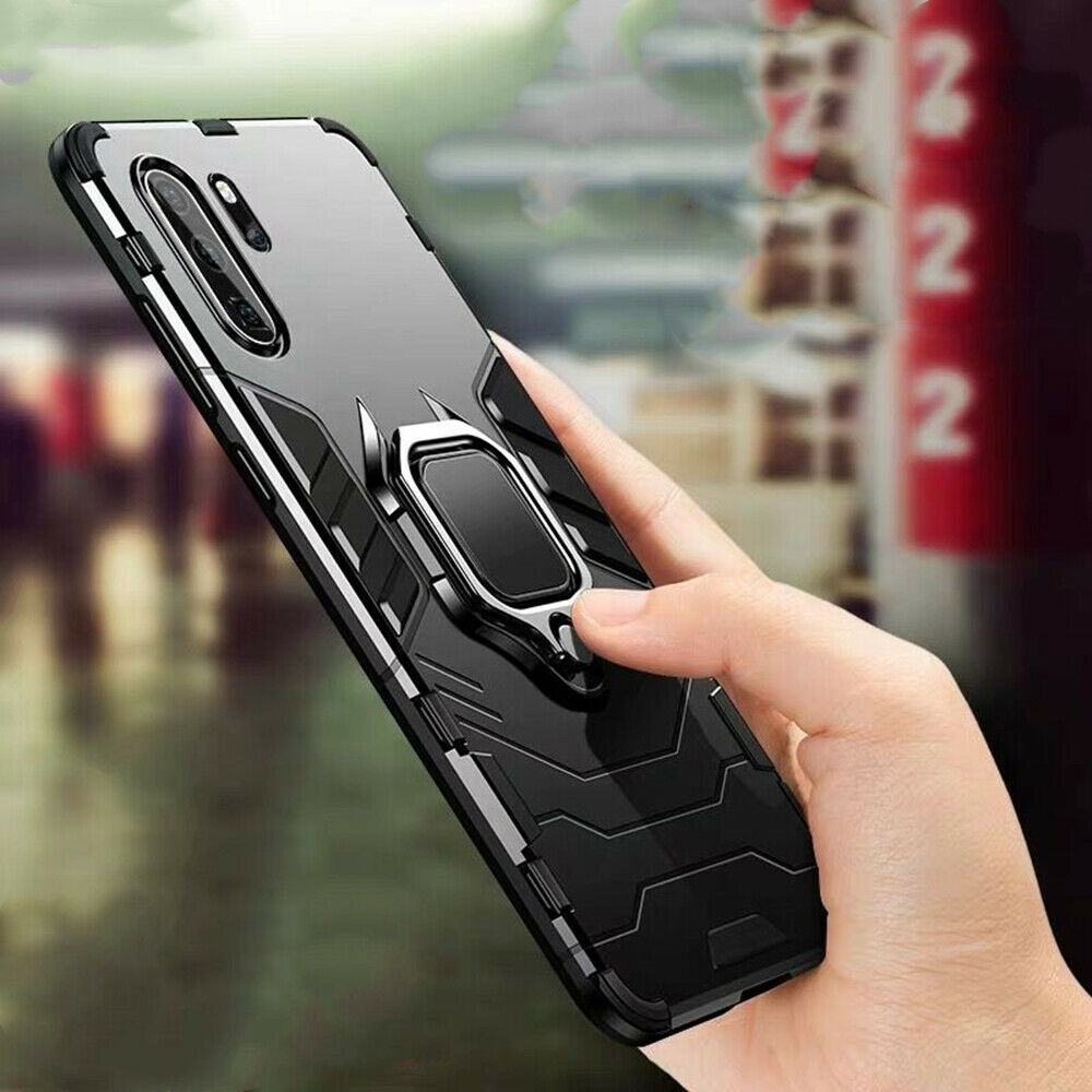 For Samsung Note 10 Plus 5G Case Hybrid Magnetic Armor Ring Holder Heavy Duty Cover