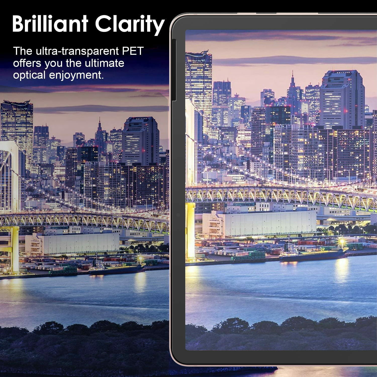 2X For Galaxy Tab A8 S6 Lite Screen Protector Cover Clear Matte