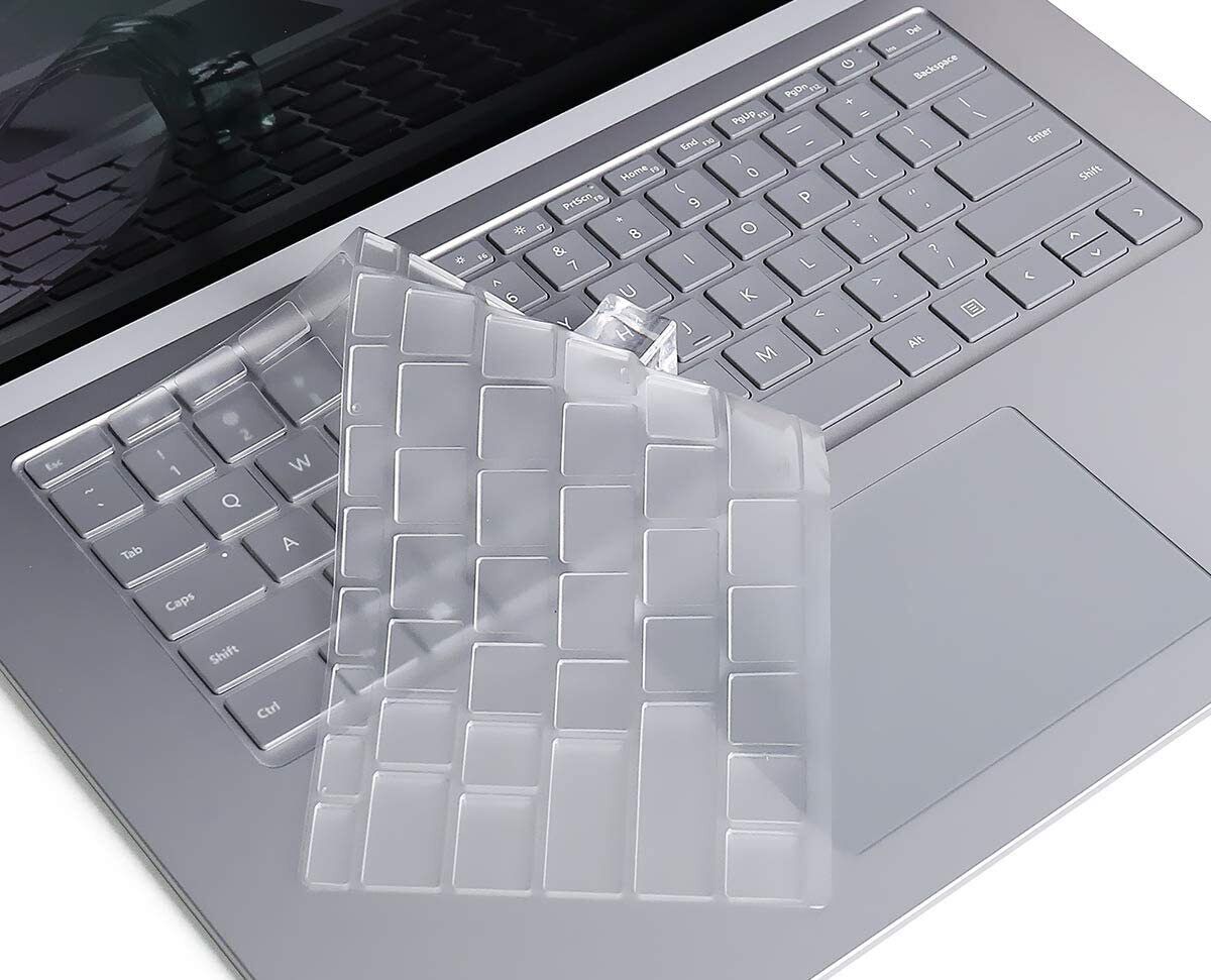 For Microsoft Surface Go 6 7 Book 2 3 Clear Keyboard Cover