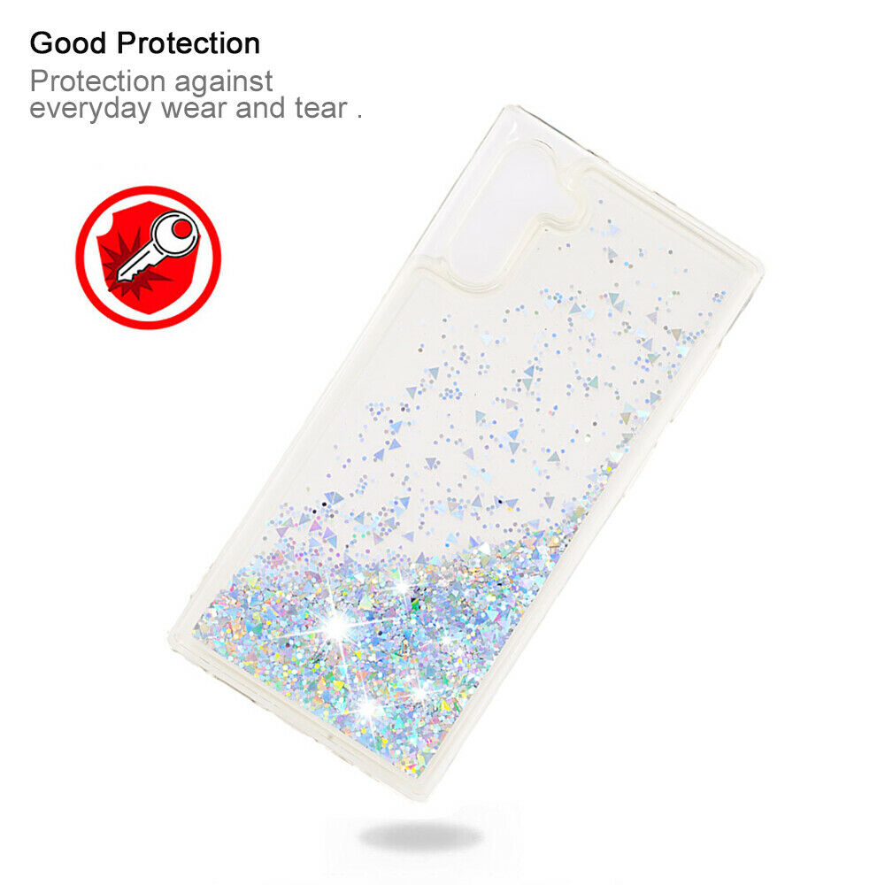 For Samsung Note 10 Case TPU Soft Quicksand Rubber Gel Cover