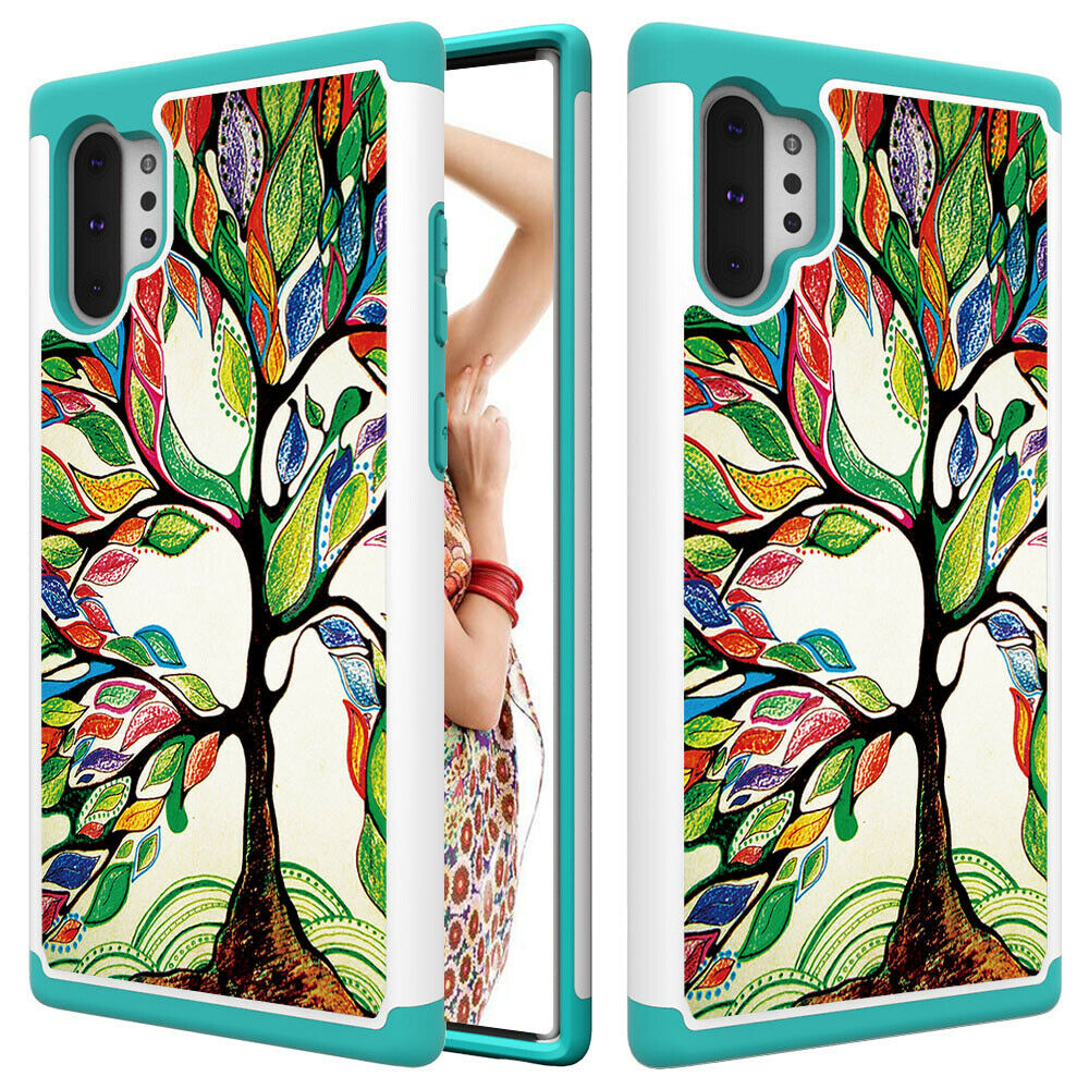 Samsung Galaxy Note 10 Plus Case Shockproof Hybrid Rubber Bumper Cover