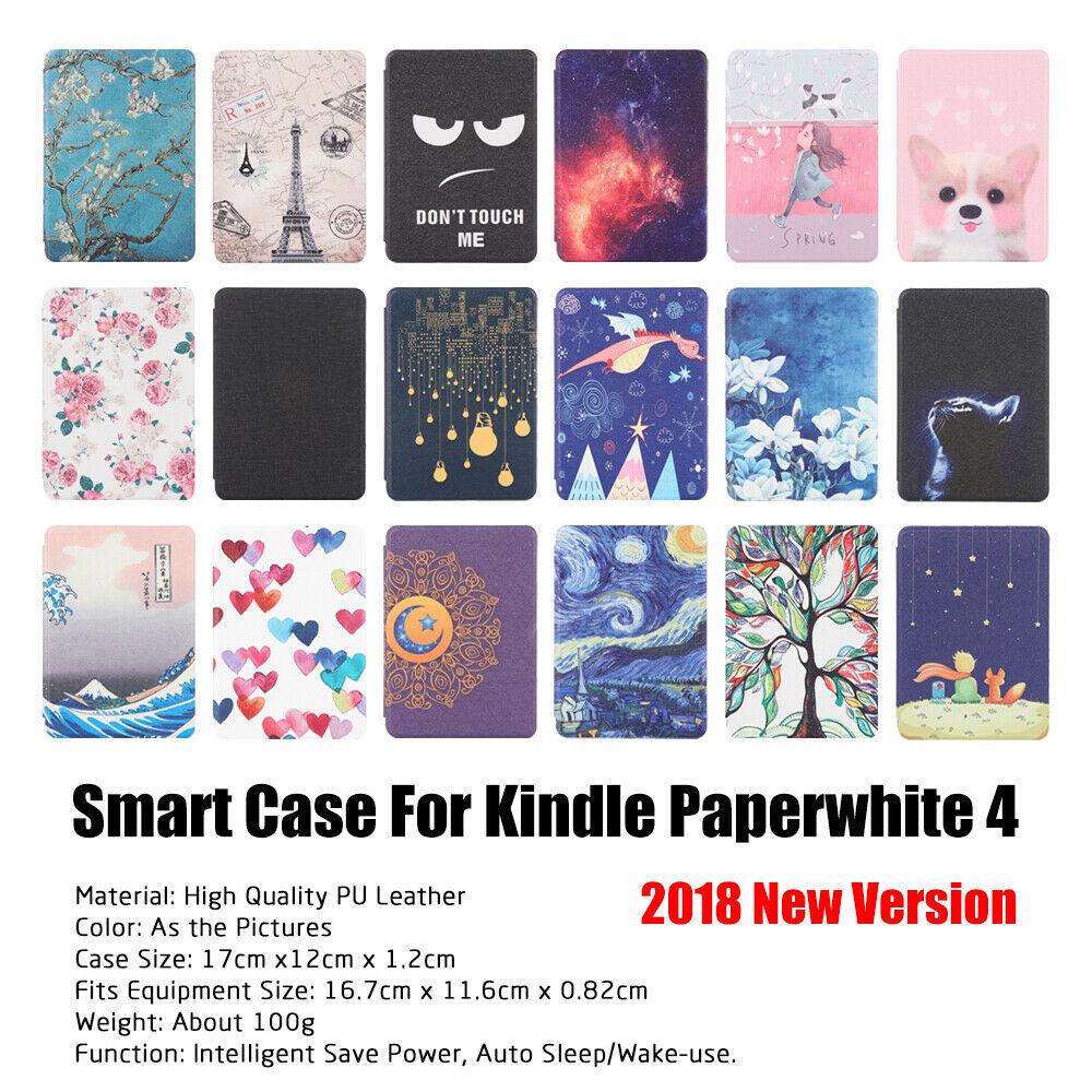 Smart Case Cover For 2018 New Amazon Kindle Paperwhite 4 10th Generation AU NEW-Type7